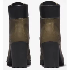 Bottes Timberland Women Allington Lace-Up 6-Inch Olive Full Grain Military Olive -Promos Boots Magasin A428E327 5
