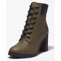 Bottes Timberland Women Allington Lace-Up 6-Inch Olive Full Grain Military Olive -Promos Boots Magasin A428E327 8