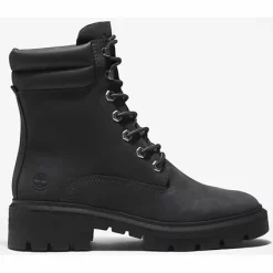 Bottes Timberland Women Cortina Valley 6-Inch Waterproof Black Nubuck Jet Black