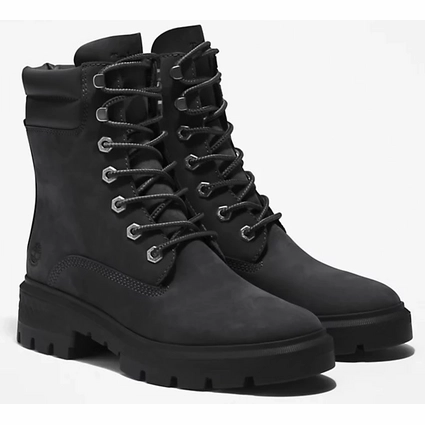 Bottes Timberland Women Cortina Valley 6-Inch Waterproof Black Nubuck Jet Black 4 Bottes Timberland Women Cortina Valley 6-Inch Waterproof Black Nubuck Jet Black – Image 4