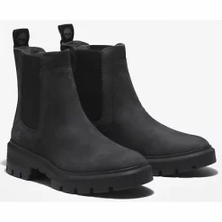 Bottines Timberland Cortina Valley Chelsea Women Black Full Grain Jet Black -Promos Boots Magasin A5ND7015 4 1