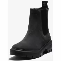 Bottines Timberland Cortina Valley Chelsea Women Black Full Grain Jet Black -Promos Boots Magasin A5ND7015 8 1