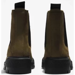 Bottines Timberland Cortina Valley Chelsea Women Olive Nubuck Military Olive -Promos Boots Magasin A5NF3327 5