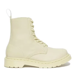 Boots Dr Martens Women 1460 Pascal Toile Cream Virginia
