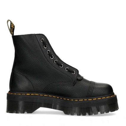 Boots Dr. Martens Women Sinclair Black Milled Nappa 1 Boots Dr. Martens Women Sinclair Black Milled Nappa