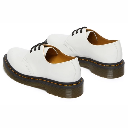 Chaussures Dr. Martens Women 1461 White Patent Lamper 5 Chaussures Dr. Martens Women 1461 White Patent Lamper – Image 5