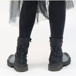 Bottes Papucei Guno Black Pattern -Promos Boots Magasin Guno20Black20Pattern203 1