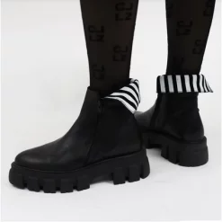 Bottes Papucei Lucifer Black White -Promos Boots Magasin Lucifer20black20white204 1