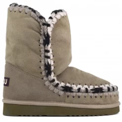Boots MOU Eskimo Overstitching Women Elephant Grey