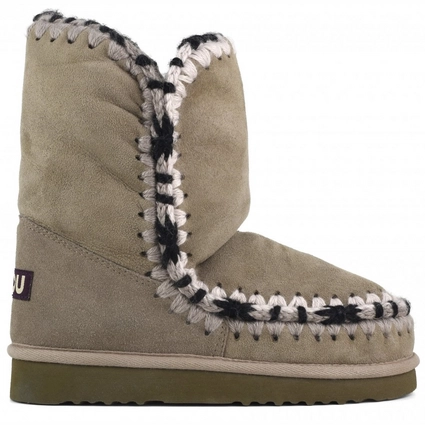 Boots MOU Eskimo Overstitching Women Elephant Grey 1 Boots MOU Eskimo Overstitching Women Elephant Grey