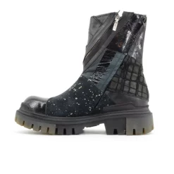 Bottes Papucei Guno Black Pattern -Promos Boots Magasin Papucei Guno Black Pattern4 1