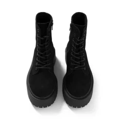 Bottines Steve Madden Women Skylar Black Suede 8 Bottines Steve Madden Women Skylar Black Suede -Promos Boots Magasin SM11001184 846 4 1