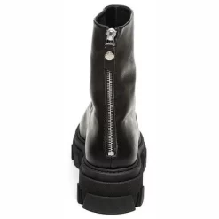 Bottes Steve Madden Maryann Bootie Women Black Leather -Promos Boots Magasin SM11002070 3