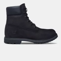 Timberland Women 6 Inch Premium Boot Black Waterbuck