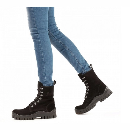 Boots Panama Jack Femme Hongkong B1 Velour Black 2 Boots Panama Jack Femme Hongkong B1 Velour Black – Image 2